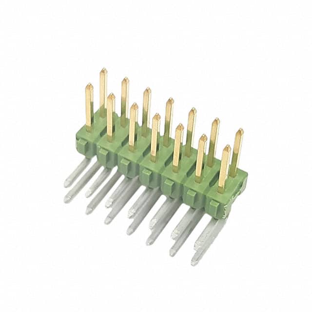 826634-7 TE Connectivity AMP Connectors  Headers Male Pins